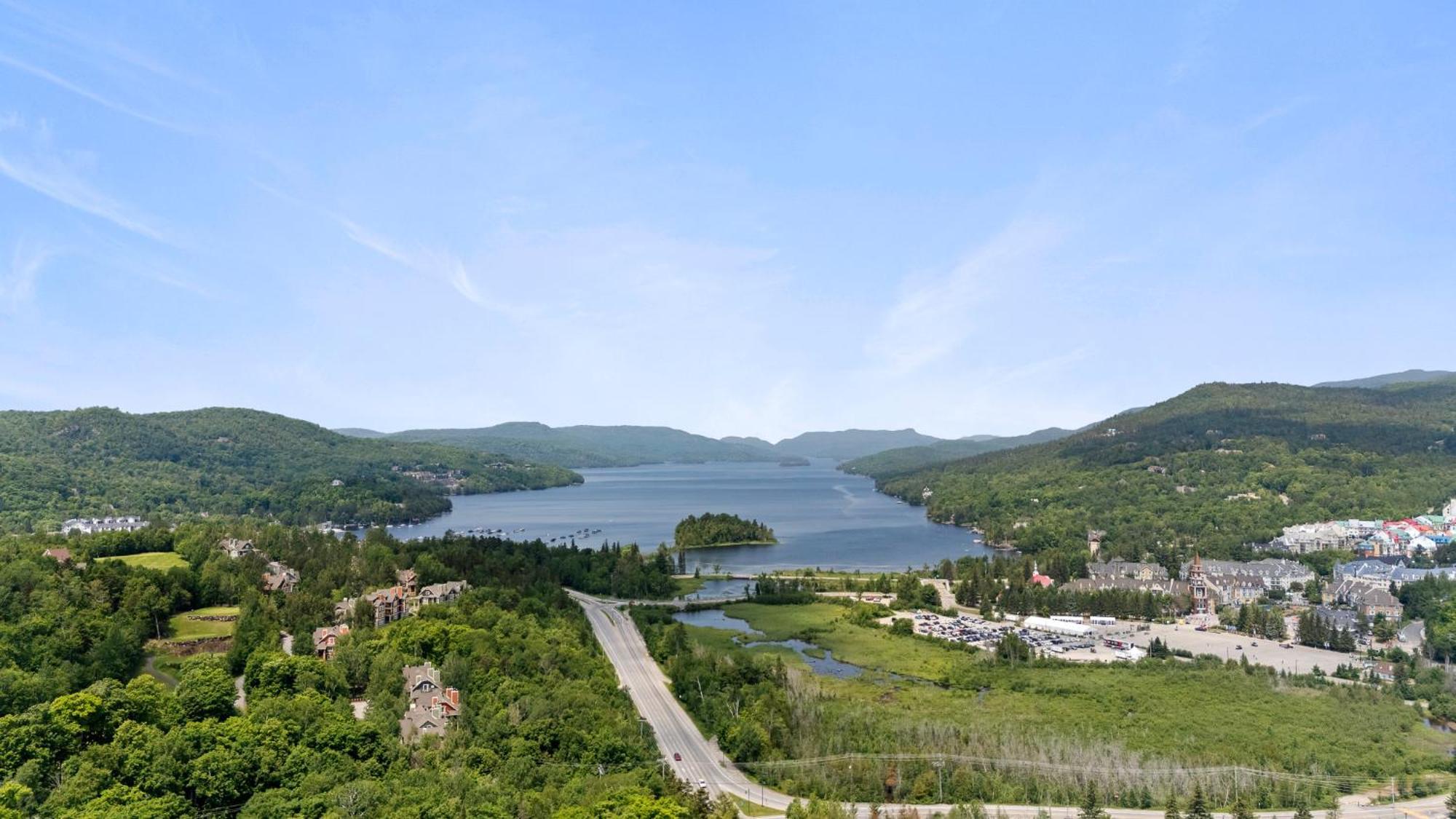 Les Eaux - 2Bdrs W Pool & Hot Tub Near Village Mont-Tremblant Exterior foto